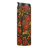 Slavic national decorative floral pattern thermosbecher (Nach rechts gedreht)
