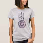 Slavic Pagan Protection Mandala T-Shirt (Vorderseite)