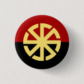 Slavicsun-Rad-Abzeichen Button (Vorderseite)