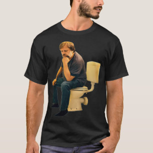 Slavoj Zizek auf der Toilette T-Shirt