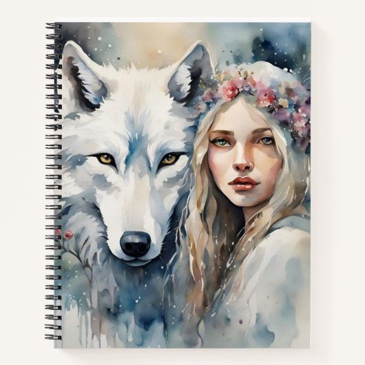 slawische Harmonie der Natur Notizblock (Vorderseite)