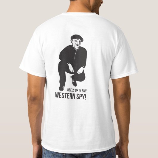 Slawischer Spion T-Shirt (Rückseite)