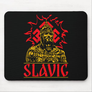 Slawisches Ornament Heidnische Antike Ukraine Russ Mousepad