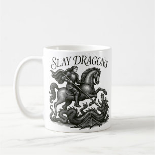 Slay Dragons Kaffeetasse
