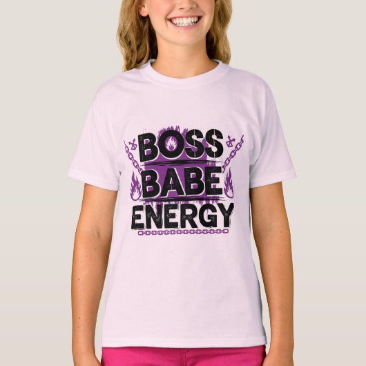 Slay Every Day – Boss Babe Energy Shirt (Vorderseite)