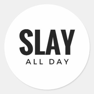SLAY GANZ TAG - STICKER