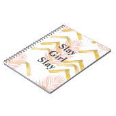 Slay Girl Slay Pink Notebook Notizblock (Linke Seite)