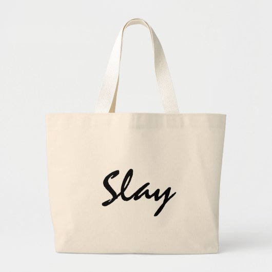 Slay Modern Trendy Jumbo Stoffbeutel (Vorne)