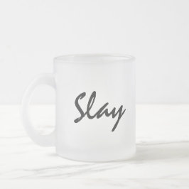 Slay Modern Trendy Mattglastasse