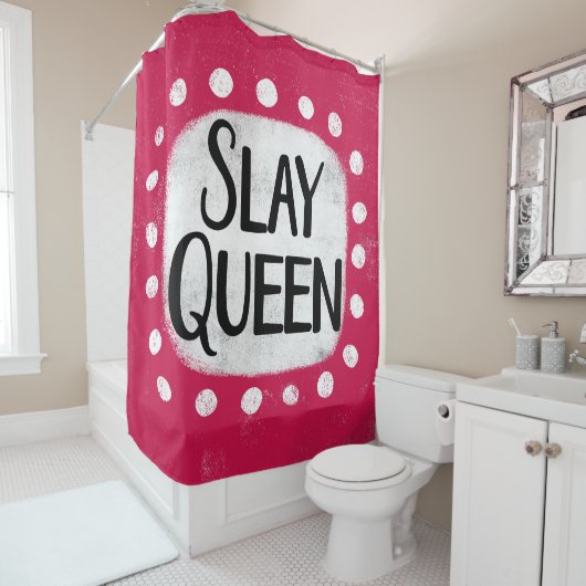 Slay Queen Duwer Vorhang (Beispiel)
