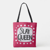 Slay Queen Tote Bag Tasche (Rückseite)