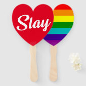 SLAY RAINBOW FÄCHER (Vorne und Hinten)