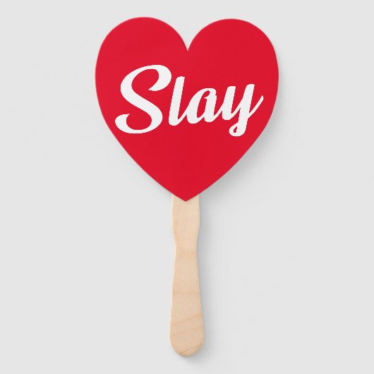 SLAY RAINBOW FÄCHER (Vorderseite)