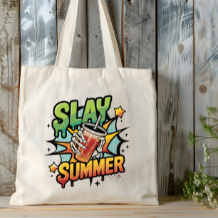 Slay Summer" Bubble Tee Tragetasche