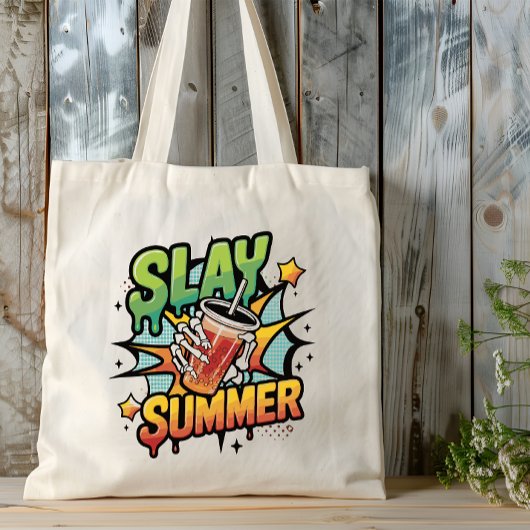 Slay Summer" Bubble Tee Tragetasche