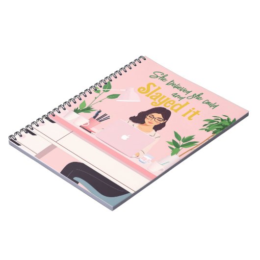 SLAYED IT NOTIZBLOCK (Linke Seite)