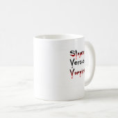 Slayer gegen Vampire-Tasse Kaffeetasse (VorderseiteRechts)