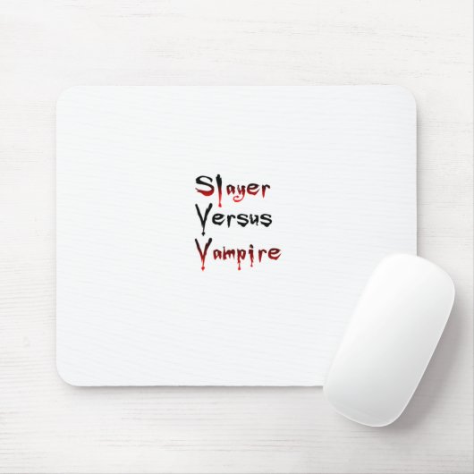 Slayer Vesus Vampirs-Mäusematte Mousepad (Mit Mouse)