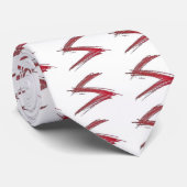 Slayerweiß-Krawatte Krawatte (Gerollt)