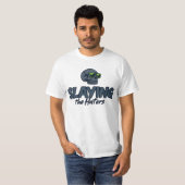 Slaying the Haters - Funny Meme T - Shirt (Vorne ganz)