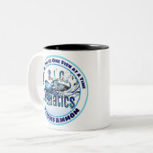 slc Aquatics Zweifarbige Tasse (Vorderseite Links)