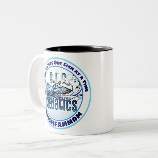 slc Aquatics Zweifarbige Tasse (Vorderseite Links)