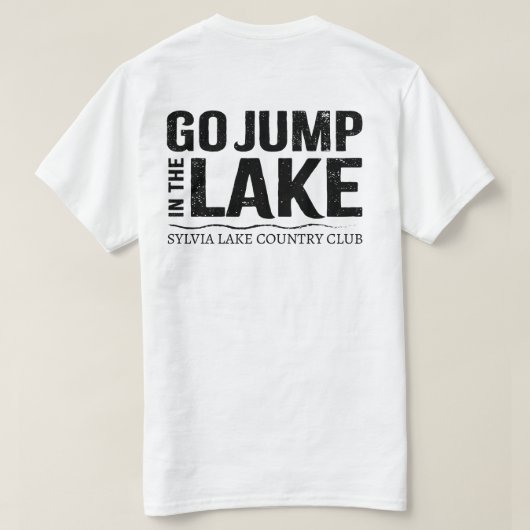 SLCC Go Jump In Basic Unisex T-Shirt (Design Rückseite)
