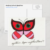 SLE postcard Postkarte (Vorne/Hinten)