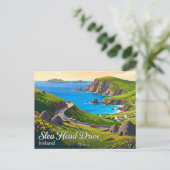 Slea Head Drive Irland Postkarte (Stehend Vorderseite)