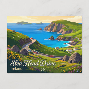 Slea Head Drive Irland Postkarte