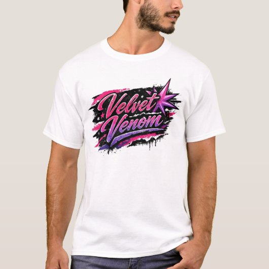 Sleaze Glam Throwback T-Shirt (Vorderseite)