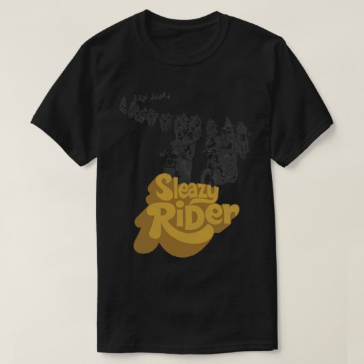 Sleazy Rider T-Shirt (Design vorne)