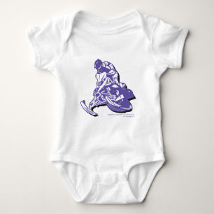 SLEDDER-Purp Baby Strampler