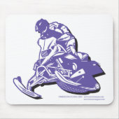SLEDDER-Purp Mousepad (Vorne)
