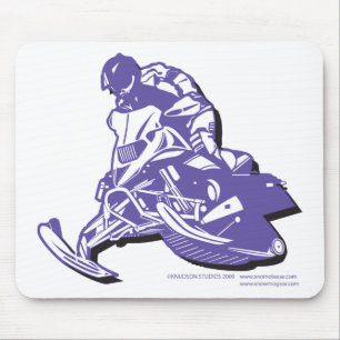 SLEDDER-Purp Mousepad