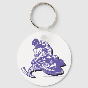 SLEDDER-Purp Schlüsselanhänger