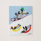Sledding Jigsaw Puzzle (Vertikal)