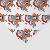 Sledding Penguin Seidenpapier (Ausschnitt)