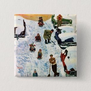Sledding und graben heraus button