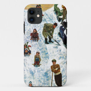 Sledding und graben heraus iPhone 11 hülle