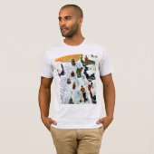 Sledding und graben heraus T-Shirt (Vorne ganz)