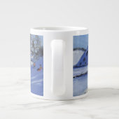 Sledging Derbyshire Höchstbezirk 2012 Jumbo-Tasse (Rückseite)