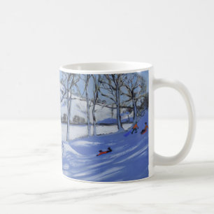 Sledging Derbyshire Höchstbezirk 2012 Kaffeetasse