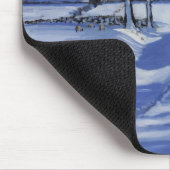Sledging Derbyshire Höchstbezirk 2012 Mousepad (Ecke)