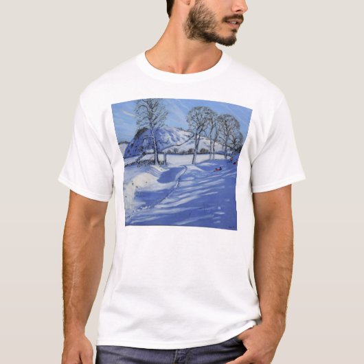 Sledging Derbyshire Höchstbezirk 2012 T-Shirt (Vorderseite)