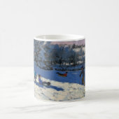 Sledging nahe Youlgreave Derbyshire Kaffeetasse (Mittel)