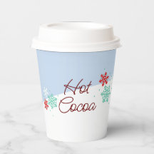 Slednet Hot Cocoa Winter Geburtstagsparty