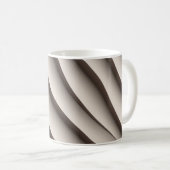 Sleek 3D-Musterdesign-Tasse Kaffeetasse (VorderseiteRechts)