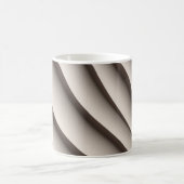 Sleek 3D-Musterdesign-Tasse Kaffeetasse (Mittel)