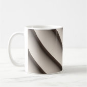 Sleek 3D-Musterdesign-Tasse Kaffeetasse (Links)